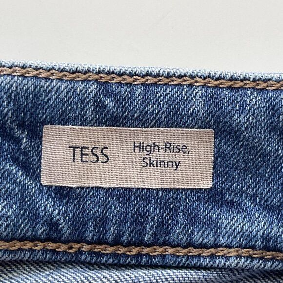 Mavi Tess Faux Pearl High Rise Super Skinny Jeans, Size 27 - Picture 4 of 9